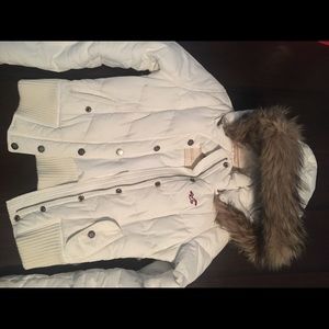 Hollister puffy coat